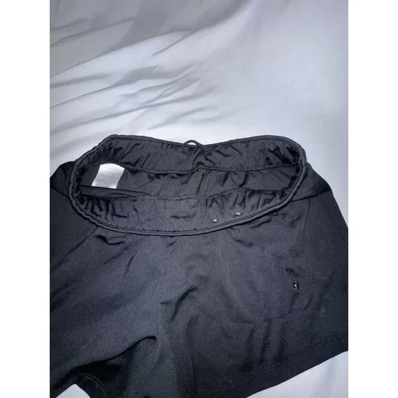 Columbia Running Shorts Black Women's Small Back Zippered Pocket 2in Inseam - Picture 6 of 8